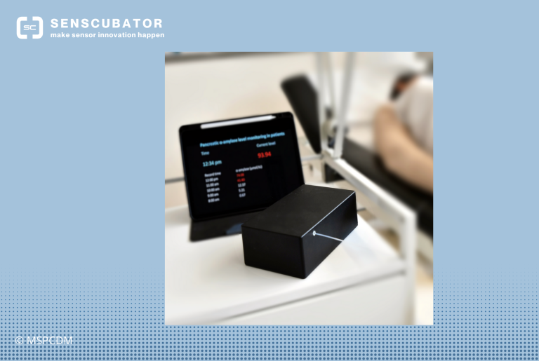 Illustration der Sensincubator-Projektvorstellung zu tragbarem Hormonmonitoring für die Fruchtbarkeit.